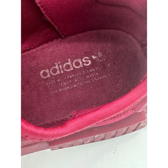 Adidas Originals NMD R1 Low Running Shoes for Women Sz 6 HP9662 Red Maroon Wine - Picture 5 of 9